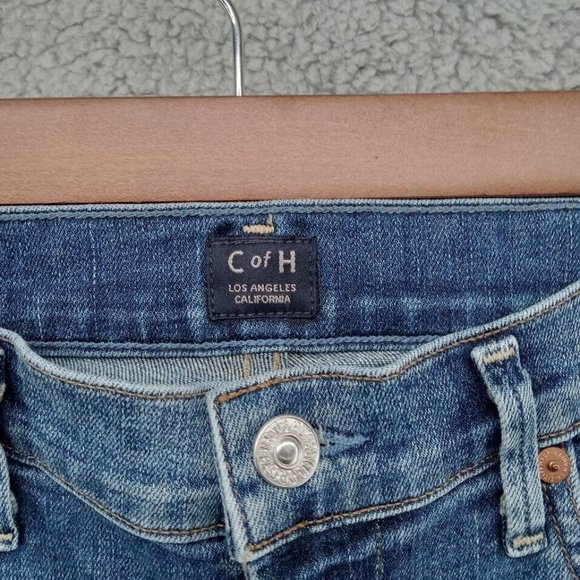 Citizens of Humanity Jeans Womens 28‎ Blue Rocket Crop High-Rise Skinny Denim - Picture 3 of 12